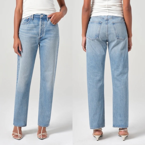 Agolde 90'S PINCH WAIST HIGH RISE STRAIGHT women’s 27